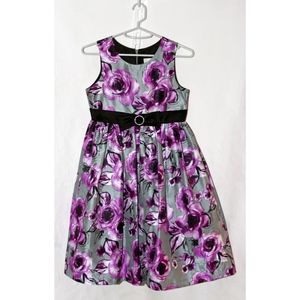 Sorbet Girls' Orchid Print Dress